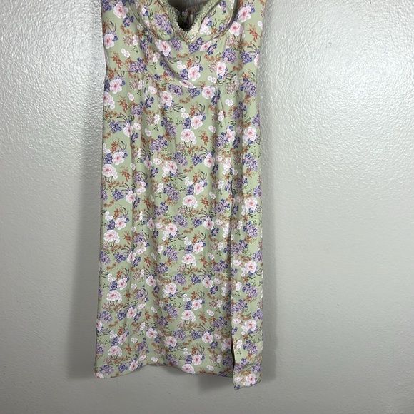 House of CB Charlotte Peony Print Floral Midi Sundress - Picture 4 of 8